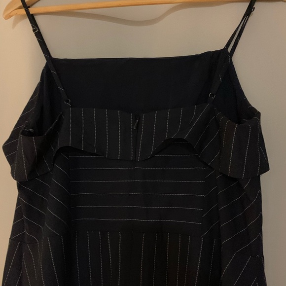 Banana Republic Pinstripe Asymmetrical Dress - Picture 2 of 3